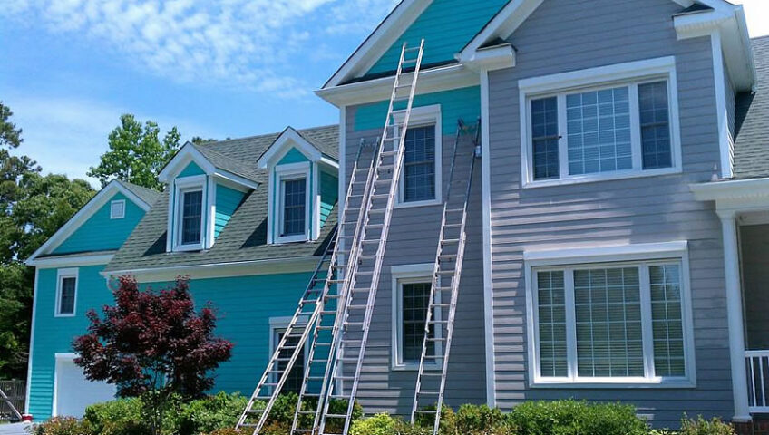 When is the best time to paint the exterior walls of your property